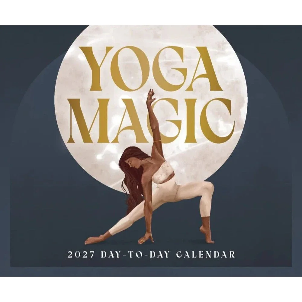 2027 Yoga Magic Day to Day Calendar Stanja Buvac Daily Desk Box Yoga Mindfulness